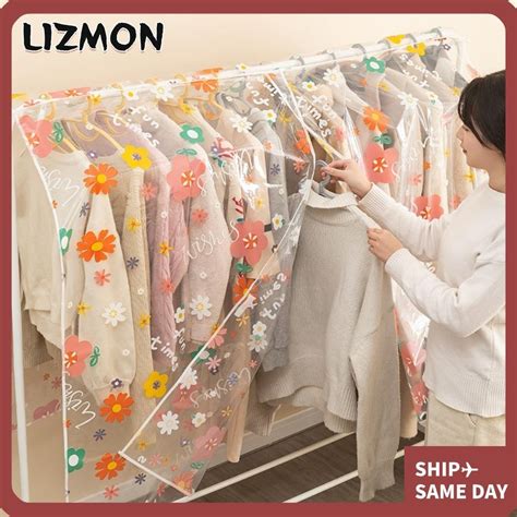 Lizmon ผาคลมเสอผา กนฝน กนนา ความจขนาดใหญ Shopee Thailand