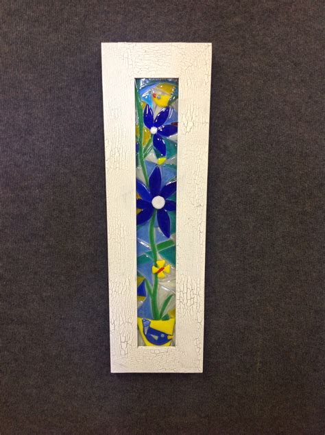 Fused Glass Wall Hanging Etsy