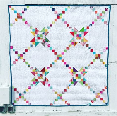 Scrappy Irish Chain Quilt Finish Annemarie Chany Quilt Patterns