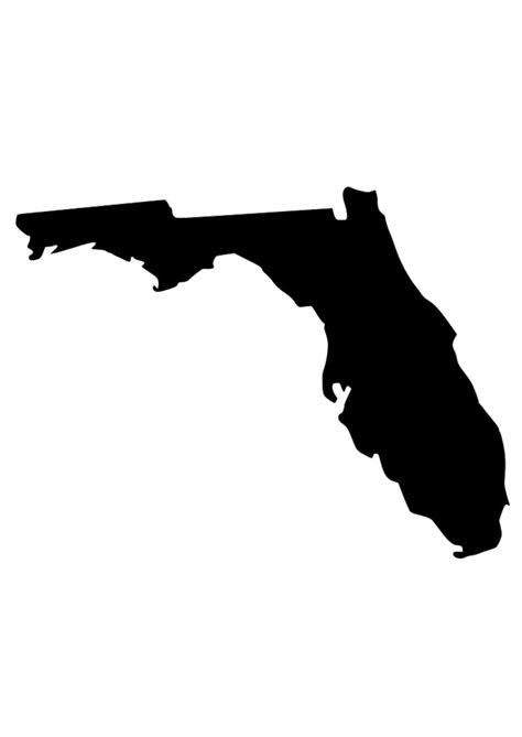 Florida Shape Outline