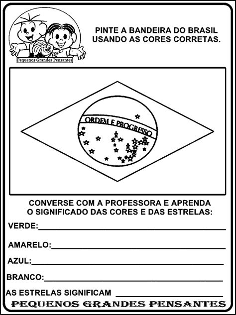 Atividades Para Alfabetização Semana Da Pátria Nosso Clubinho