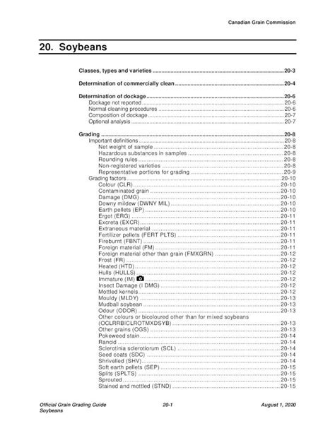 Pdf Soybeans Chapter Official Grain Grading Guide Soybeans