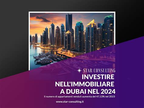 INVESTIRE NELL IMMOBILIARE A DUBAI NEL 2024