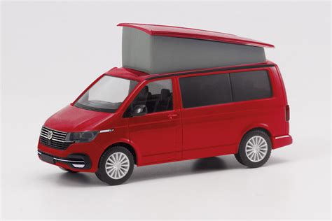 Herpa Vw T Califonia Kirschrot Menzels Lokschuppen Onlineshop