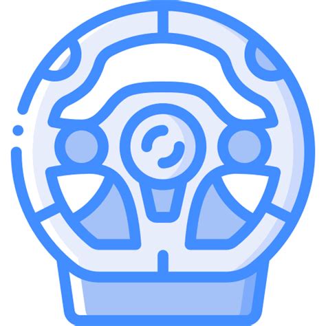 Wheel Basic Miscellany Blue Icon