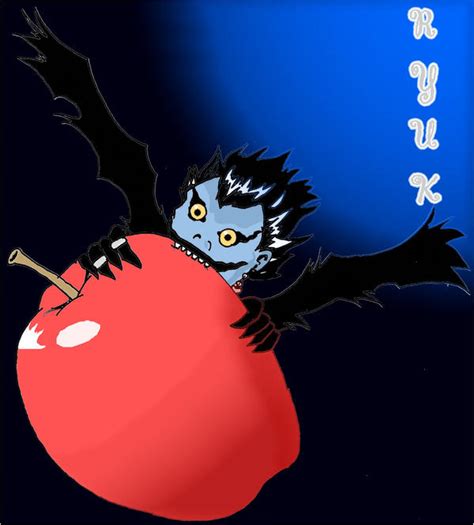 RYUK LIKES APPLES by balsen on deviantART