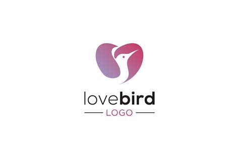 Lovebird Logo Design Graphic By Fransiska Sari Creative Fabrica