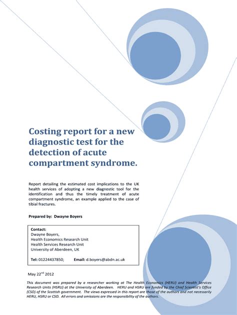 Fillable Online Costing Report For A New Fax Email Print PdfFiller