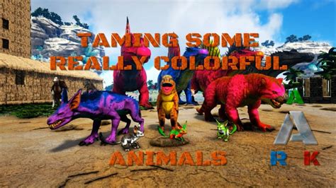 Taming A Thylacoleo Jerboas And A Ravager Ark Survival Evolved Summer