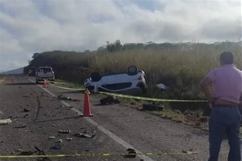 Dos Muertos Por Choque De Camión De La Guardia Nacional Y Auto Xeu