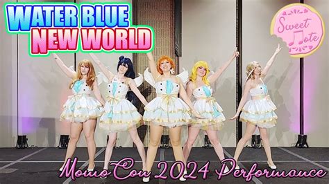 Sweet Note Idols WATER BLUE NEW WORLD Live Dance MomoCon 2024 Love