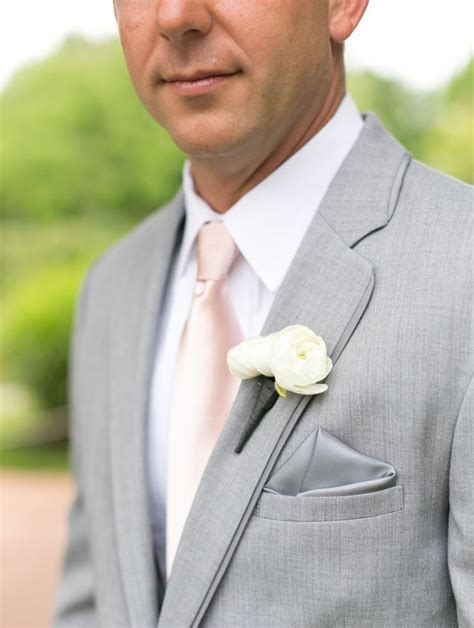 Suits Ties Grey Suit Wedding Grey Suit Pink Tie Groom And