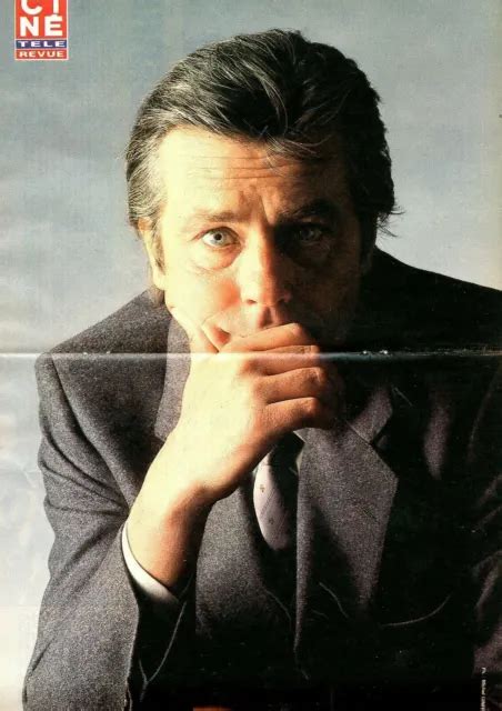 Coupure De Presse Clipping Poster Alain Delon X Eur