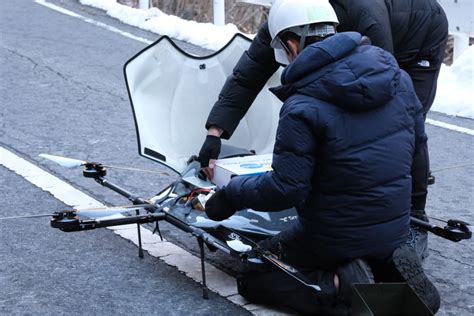 秩父市中津川でのドローンによる物資定期配送でstarlink活用〜土砂崩落でお困りの集落へ、安堵を届ける「＆プロジェクト」に参画〜 活用