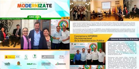 Presenta El Iapqroo Su Gaceta Informativa Modernizate Espacio