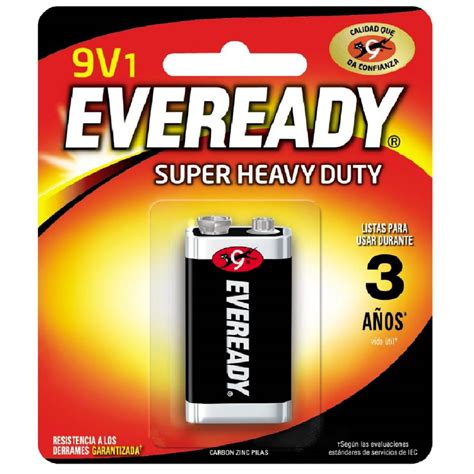 Pila Eveready Carbon Zinc V