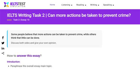 Ielts Writing Task 2 Can More Actions Be Taken To Prevent Crime