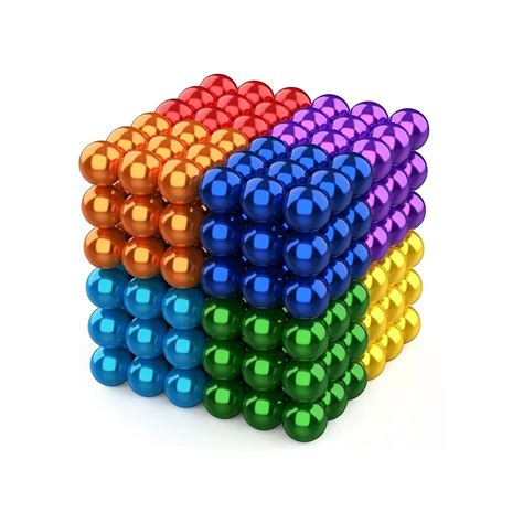 Ripley Cubo Did Ctico Magnetico De Bolitas Mm Multicolor Ps