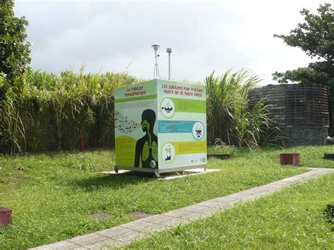 Madininair La qualité de l air en Martinique Une station de mesure