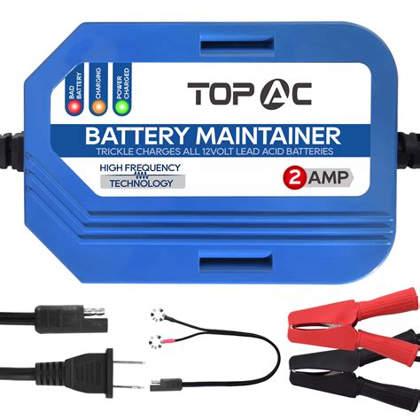 Buy Topac Car Battery Charger V Smart Fully Automatic Battery