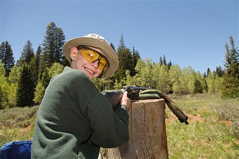 Kids Shooting Range Stock Photos Pictures And Royalty Free Images Istock