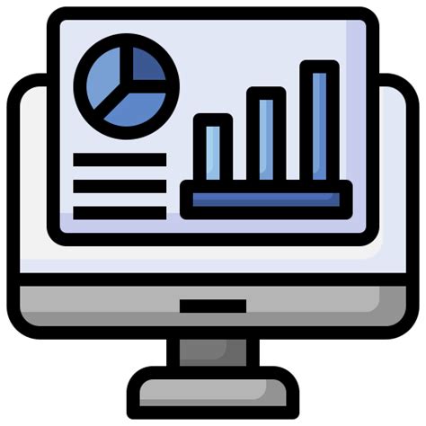 Data Surang Lineal Color Icon