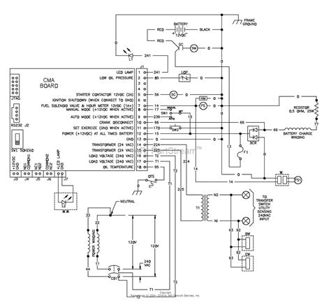 Diagram For Wiring A Standby Generator