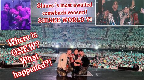 SHINee WORLD VI PERFECT ILLUMINATION But Wheres ONEW YouTube