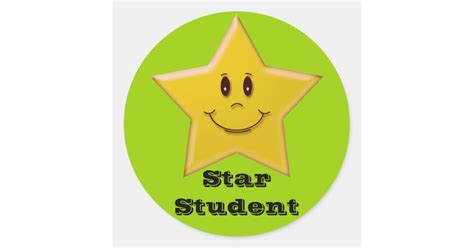 Star Student Sticker | Zazzle