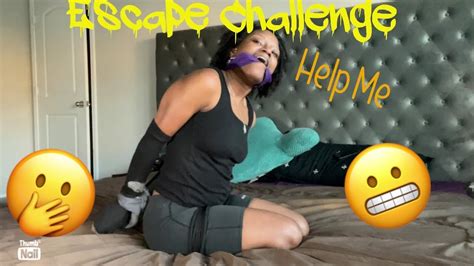 Hogtie Escape Challenge Gagged Youtube