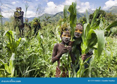 People from the African Tribe Surma, Ethiopia. Editorial Stock Photo ...