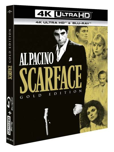 Scarface Blu Ray 4K Ultra HD Brian De Palma Blu Ray 4K Achat