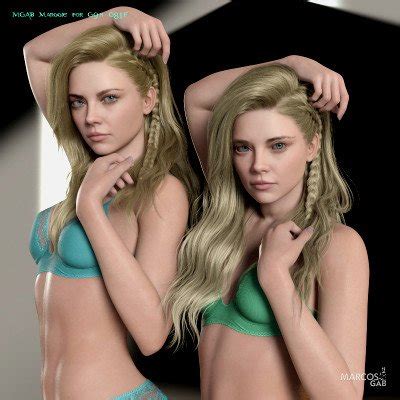 Mgab Marggie For Genesis And Genesis Female D Models For Daz