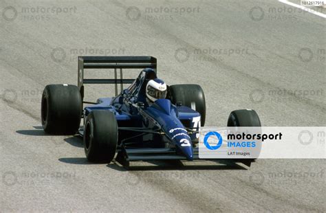 Imola Italy 21 23 April 1989 Jonathan Palmer Tyrrell 018 Ford 6th