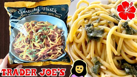 Garlicky Pasta Trader Joes Product Review Youtube