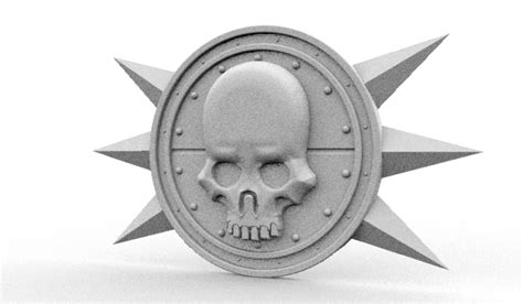 STL file Death Guard Logo・3D printable model to download・Cults