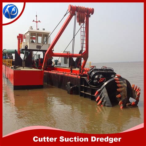 CSD500 Cutter Mining Dredge Cutter Suction Dredger River Sand Dredger