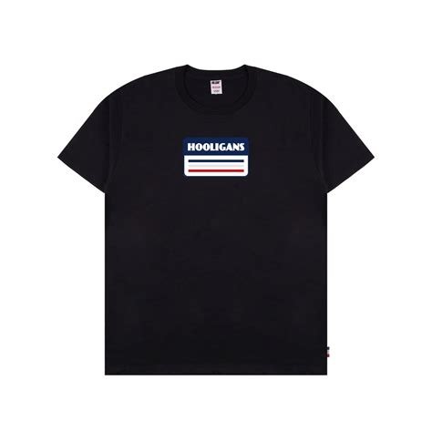 Jual Hooligans T Shirt Retro Black Shopee Indonesia