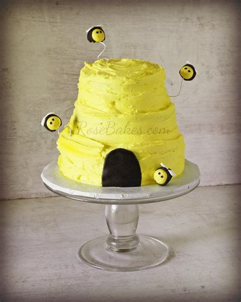 How To Make An Easy Beehive Cake Tutorial This Buttercream Covered