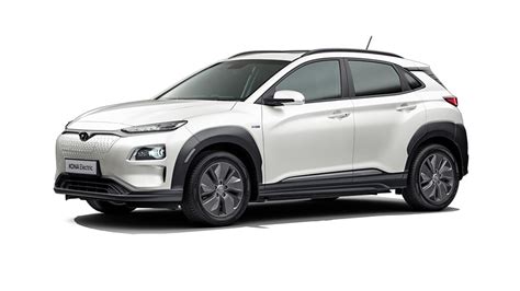 Hyundai Kona Electric Polar White Colour, 5 Kona Electric Colour Images ...