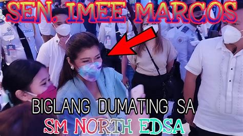 SEN IMEE MARCOS NAPASUGOD SA SM NORTH EDSA BAKIT KAYA YouTube