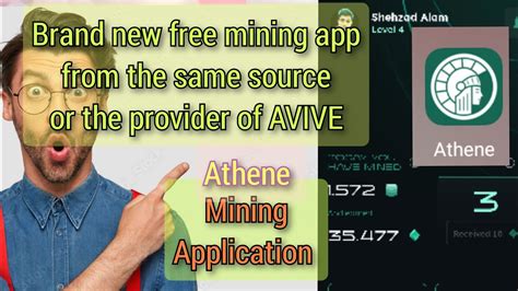 Athene Brand New Mining Application How To Create Account On Athene