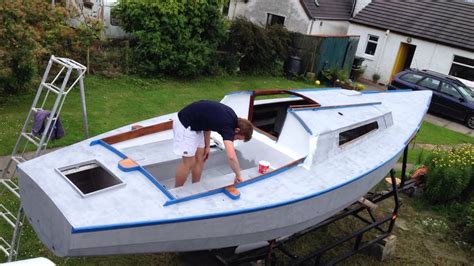 How To Paint A Sailboat Deck Lapstrake Boat Diy