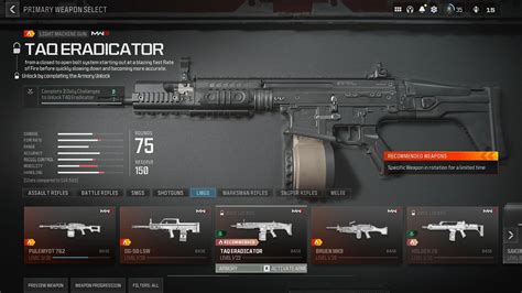 Best TAQ Eradicator Loadout In Warzone Season 5 Reloaded Attachments