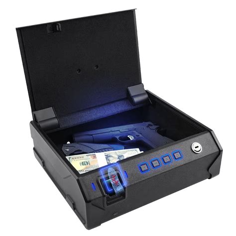 MAXSafes Biometric Gun Safe With Finger Vein Recognition Lock Quick