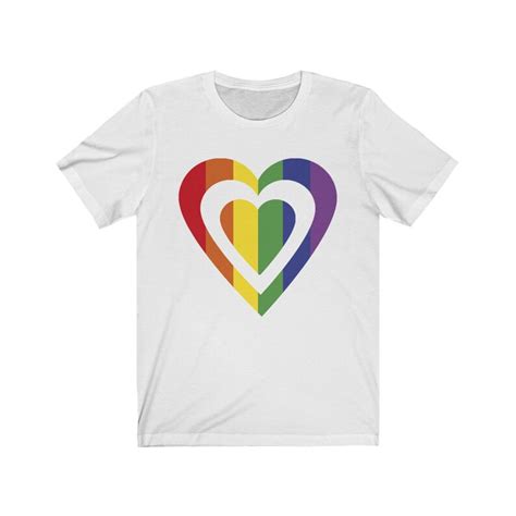 Gay Pride Shirts Rainbow Pride Clothing Lesbian Shirts Gay Shirts