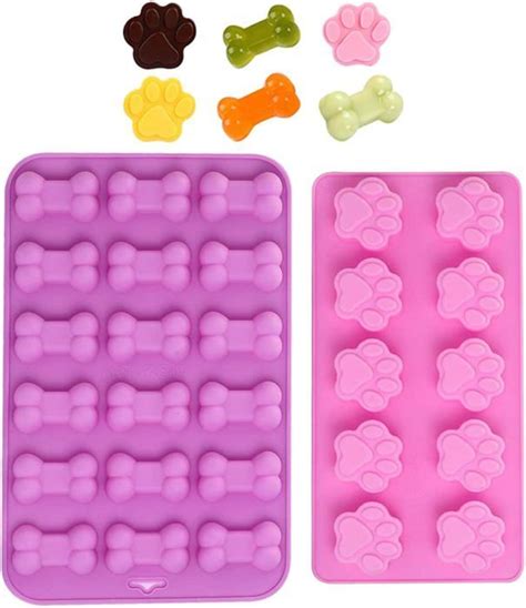 Moules Chocolat En Silicone Anti Adh Sifs En Forme De Patte De Chiot