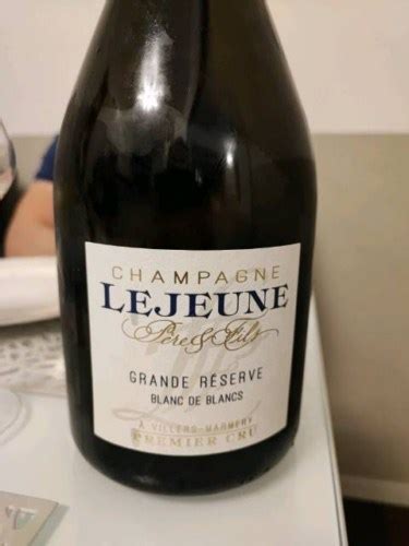 Lejeune Grande R Serve Blanc De Blancs Brut Champagne Premier Cru