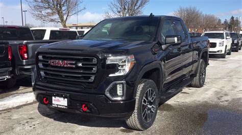 2019 Gmc Sierra 1500 4wd Double Cab At4 Double Cab Mulit Pro Tailgate Hud Soshawa On Stock