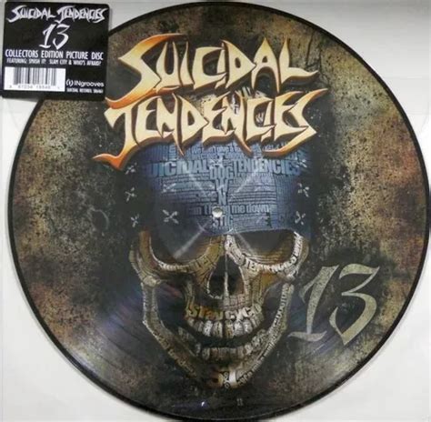 Suicidal Tendencies 13 Lp Vinilo Picture Disc Importado Nuevo Cerrado